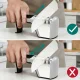 4-Stage Manual Knife Sharpener for Kitchen Knives and Scissors, Grey