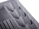 Two-Tier Cutlery Drawer Organizer, Grey