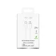 Puro TPE 20W USB-C to Lightning Cable 2m - White