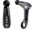 Back and Body Massage Gun with 4 Attachments, 30W, Black