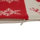 Ruhhy Christmas Decorative Pillowcases 45x45 cm Set of 4, Red/Linen