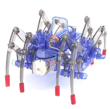 Creative robot construction set for kids – spider model, assembly kit, multicolor