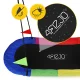 4Fizjo 1814 Bocianie Gniazdo Garden Swing for Kids, 165x75 cm, Multicolor