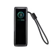 Joyroom PODIX PR70 25000mAh Power Bank up to 240W with Two Built-in USB-C Cables and Two TFT Screens - Gray
