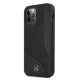 Mercedes iPhone 12 Pro Max Case Perforated Area, Black