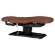 Electric SPA Treatment Bed Sillon Relax, Brown with Dark Wood Base