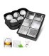 Silicone Ice Cube and Ball Mold Set, 2 pcs.