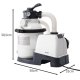 Intex 26644 smilšu filtrācijas sūknis baseiniem, 5700 l/h
