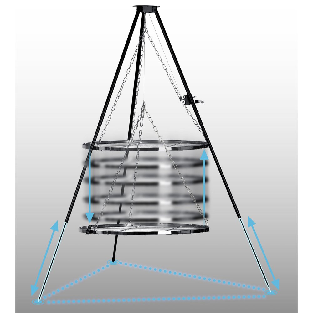 Berdsen BD-884 tripod garden hearth (2)