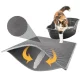 Cat Litter Trapping Mat 40x50 cm, Grey