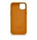 Decoded AntiMicrobial Silicone Backcover for iPhone 14 Plus, Apricot
