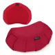 4FIZJO Crescent Zafu Meditation and Yoga Cushion, Red