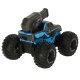 RC car driving on water waterproof blue
