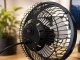 Desk Fan with USB-C Power, Black