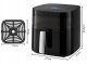 Air Fryer 1200W 4L with Touch Panel and 8 Programs, Black