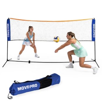 Movepro 3in1 Adjustable Net for Badminton, Volleyball, Tennis 305x140 cm