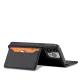 Magnet Card Case Flip Wallet Case for iPhone 14 with Stand Function, Black
