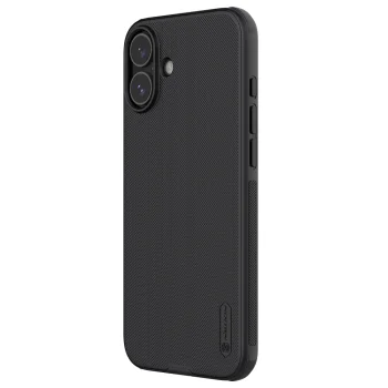 Nillkin Super Frosted Shield Pro Magnetic Case for iPhone 16, Black