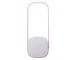 Wall-Mounted Hanger Organizer, Foldable, Pink