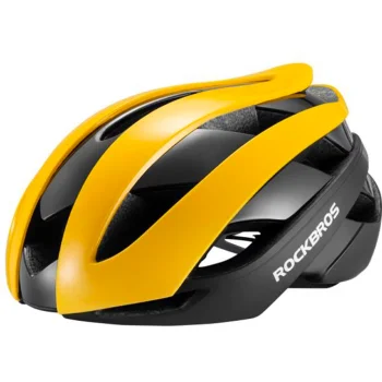 Rockbros 10110004006 Bicycle Helmet Size M, Yellow/Black