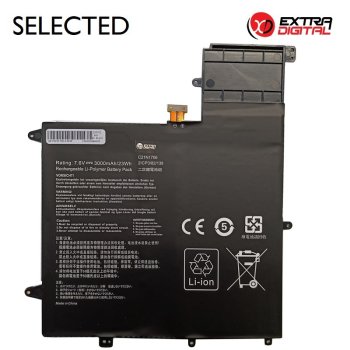 Laptop Battery ASUS C21N1706, 3000mAh, Extra Digital Selected