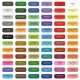 Soft Pastels Set Arrtx, 72 Colors