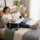 Folding Laptop Desk Bed Tray Table ModernHome 60x40 cm, White
