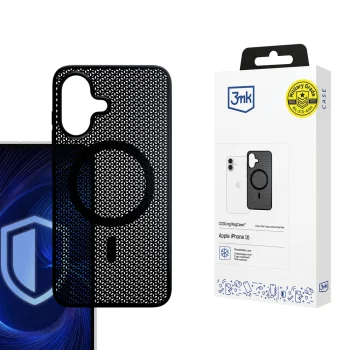 3Mk Protection COOLing MagCase for Apple iPhone 16 Plus, Black