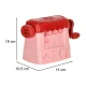 Toy pasta machine for children, pink