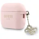 Guess Silicone 4G Charm Case for Apple AirPods Pro 3, Pink