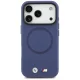 BMW iPhone 17 Pro Max Case M FW Metal Logo MagSafe, Navy Blue