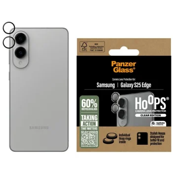PanzerGlass Hoops Lens Protector Tempered Glass Samsung Galaxy S25 Edge - Clear