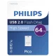 Philips Pico Edition 64GB USB 2.0 Flash Drive, Magic Purple