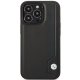 BMW Phone Case Leather Blue Dots iPhone 14 Pro 6.1 Black
