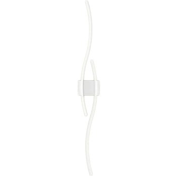 Белый Настенный Светильник Лампа 60см, Теплый белый свет | White Wall Lamp