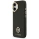 Guess iPhone 17 Case Grained Strass Logo MagSafe, Black