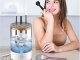 USB Electric Makeup Brush and Sponge Cleaner with Dryer Stand, White