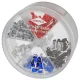 KNIPEX 97 99 906 Insulated Wire End Ferrules Assortment Box
