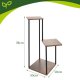 Gardlov 3-Tier Standing Plant Stand 78 cm