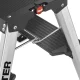 Hailo Master D70 2 x 2 Step Folding Stool, Silver