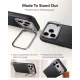 ESR Leather Kickstand MagSafe Case for iPhone 18 Pro / 17 Pro, Black
