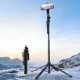 Orico SPN185 Selfie Stick Tripod with 1/4\" Thread and Bluetooth 5.2, Black