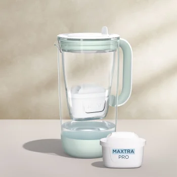 Brita Model One glass jug, light green, limited edition