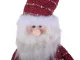 Christmas Gnome with Telescopic Legs, 60-100 cm, Red