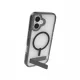 ZAGG Santa Cruz Snap KS MagSafe Case with Stand iPhone 17 - Clear and Black