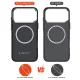 Tech-Protect Ion Carbon MagSafe Case for iPhone 17 Pro Max, Gray/Black