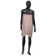 Terry Cloth Cosmetic Cape, 70 x 150 cm, Dark Beige