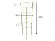 Plant Support Ring 120cm with 3 Hoops DIVODV