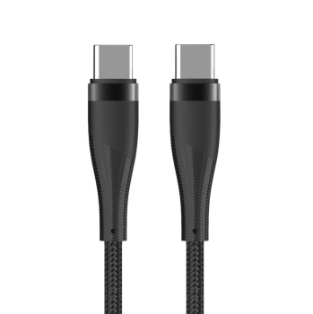 Maxlife USB Type C to USB Type C Data Charging Cable 60W, 1m, Black