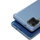 Clear View Folio Case for Samsung Galaxy A22 4G, Black